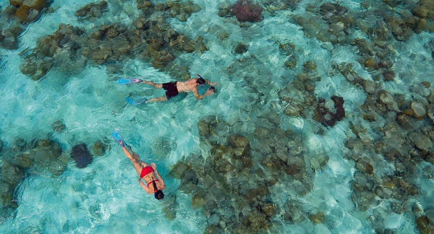 潟湖浮潛